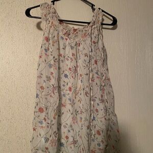 Floral Sleeveless Top